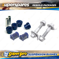 Front SuperPro Suspenison Bush Kit for Holden Barina MB Only 1985-1989