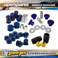 Front SuperPro Suspenison Bush Kit for Holden Camira JA JB JD JE Power 82-89