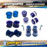 Front SuperPro Suspenison Bush Kit for Mitsubishi Challenger PA 1998-2007