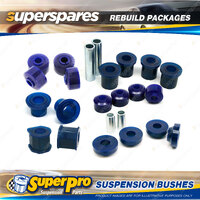 Front SuperPro Suspenison Bush Kit for Mitsubishi Express SA SB SC SD 2WD 81-86