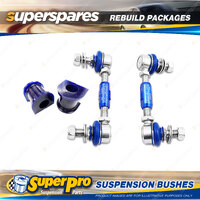 Front SuperPro Suspenison Bush Kit for Mitsubishi Galant EC5W 96-06