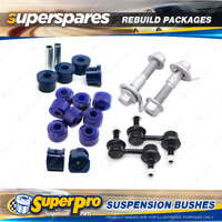 Front SuperPro Suspenison Bush Kit for Mitsubishi Lancer CA CB C62A C63A Not GSR