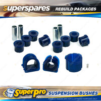 Full Front SuperPro Suspenison Bush Kit for Nissan Exa N12 1983-1987
