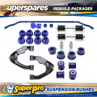 Front SuperPro Suspenison Bush Kit for Nissan Navara D22 2WD 2001- 14