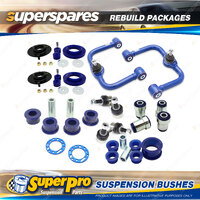 Front SuperPro Suspenison Bush Kit for Nissan Navara NP300 4WD Single Dual Cab