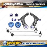 Front SuperPro Suspenison Bush Kit for Volkswagen T-Roc A1 D1 FWD 2020-On