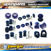 Front + Rear Superpro Suspenison Bush Kit for Ford Cortina TC 6 Cyl 1972-1977