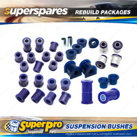 Front + Rear Superpro Suspenison Bush Kit for Ford Courier 2WD PE PG 99-06