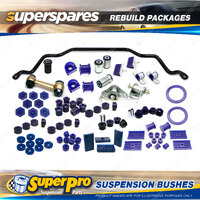 Front + Rear Superpro Suspenison Bush Kit for Ford Falcon XW XY 1968-1972