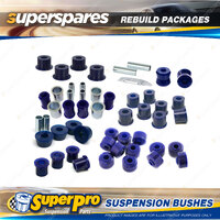 Front + Rear Superpro Suspenison Bush Kit for Toyota Hiace YH LH 60 70 71 83-89