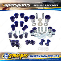 F+R Superpro Suspenison Bush Kit for Toyota Hilux KUN16 GGN15 2WD Dual Cab 05-15