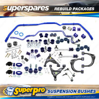 Front + Rear SuperPro Suspenison Bush Kit for Toyota Prado 150 Series 2010-on