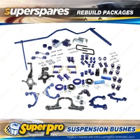 Front + Rear SuperPro Suspenison Bush Kit for Mazda BT-50 TF RG04 4WD 2020-On