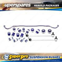 Front+Rear SuperPro Suspenison Bush Kit for Volkswagen Golf CD CG MK8 R 2020-On