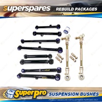 Front + Rear SuperPro Suspenison Bush Kit for Jeep Gladiator JT 2020-On