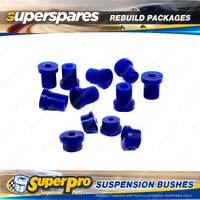 Rear SuperPro Suspenison Bush Kit for Ford Fairlane Compact 1962-1964