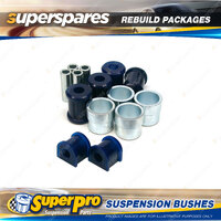 Rear SuperPro Suspenison Bush Kit for Ford Fiesta Mk 3 Incl. XR2 76-1997