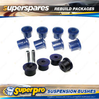 Full Rear SuperPro Suspenison Bush Kit for Ford Thames 400E 1957-1965