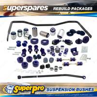 Rear SuperPro Suspenison Bush Kit for Holden Calais VN VP Sedan Wagon Solid Axle
