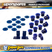 Rear SuperPro Suspenison Bush Kit for Holden E Series FE FC FB EK 57-62