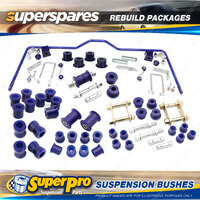 Rear SuperPro Suspenison Bush Kit for Holden Rodeo RA 2WD 4WD 2003-2008