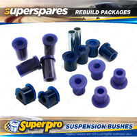 Rear SuperPro Suspenison Bush Kit for Mitsubishi Challenger PA 1998-2007