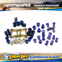 Rear SuperPro Suspenison Bush Kit for Mitsubishi Triton MK 1996-2006