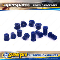Rear SuperPro Susp. Bush Kit for Nissan Datsun 1200 B120 120Y B210 Sunny B11