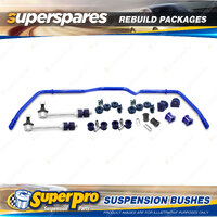 Rear SuperPro Suspenison Bush Kit for Toyota Fj Cruiser GSJ15 4WD 09-18