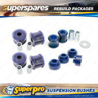 Rear SuperPro Suspenison Bush Kit for Toyota Landcruiser 70 73 Bundera Coil Coil