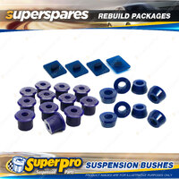 Rear SuperPro Suspenison Bush Kit for Toyota Landcruiser 75 Series 85-99