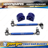 Front SuperPro Sway Bar Rebuild Kit for BMW 6 Series E64 2004-2010