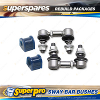 Front SuperPro Sway Bar Rebuild Kit for Holden Adventra VY-VZ 4WD 2003-2007