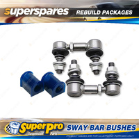 Front SuperPro Sway Bar Rebuild Kit for Mitsubishi Magna TL TW 2003-2005