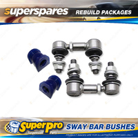 Front SuperPro Sway Bar Rebuild Kit for Honda Accord Euro CL CM 7th Gen 03-08