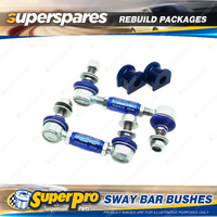 Front SuperPro Sway Bar Rebuild Kit for Toyota Soarer _Z3_ 1990-2000