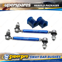 Front SuperPro Sway Bar Rebuild Kit for Mitsubishi Magna TH TJ 1999-2003