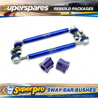 Front SuperPro Sway Bar Rebuild Kit for Citroen Dispatch G9C 1/2007-On