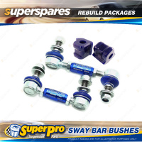 Front SuperPro Sway Bar Rebuild Kit for Nissan Skyline V35 Stagea M35 2001-On