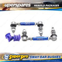 Front SuperPro Sway Bar Rebuild Kit for Toyota Fortuner AN50 AN60 2005-2015