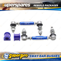 Front SuperPro Sway Bar Rebuild Kit for Toyota LandCruiser Prado 150 2010-On