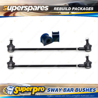 Front SuperPro Sway Bar Link + Mount Bush Rebuild Kit for Eunos 500 1992-1999