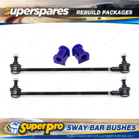 Front SuperPro Sway Bar Rebuild Kit for Mazda 6 GG MPS Turbo 2002-2007