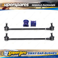 Front SuperPro Sway Bar Rebuild Kit for Holden Colorado 7 Trailblazer RG 2013-On
