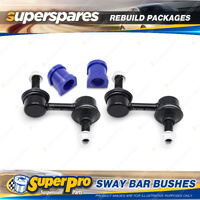 Front SuperPro Sway Bar Rebuild Kit for Subaru Impreza Outback BL BP 2003-2014