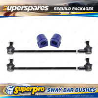 Front SuperPro Sway Bar Rebuild Kit for Holden Cruze JG JH 2008-On