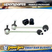 Front SuperPro Sway Bar Rebuild Kit for Holden Caprice Statesman WH WL 2000-2006