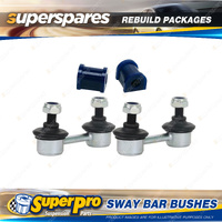 Front SuperPro Sway Bar Rebuild Kit for Holden Apollo JM JP 1993-1997