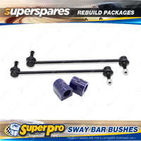 Front SuperPro Sway Bar Rebuild Kit for Ford Mondeo MA MB MC 2007-2015