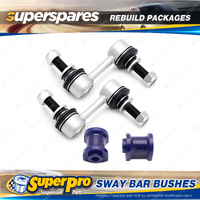 Front SuperPro Sway Bar Rebuild Kit for Subaru Tribeca B9 2006-2014